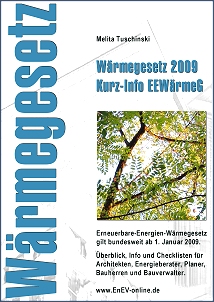 Wärmegesetz 2009: Broschüre